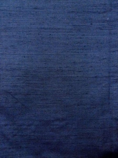 Photo4: Mint N0116Z Used Japanese  Grayish Indigo Blue Men's Kimono / Silk.    (Grade A) (4)