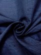Photo9: Mint N0116Z Used Japanese  Grayish Indigo Blue Men's Kimono / Silk.    (Grade A) (9)