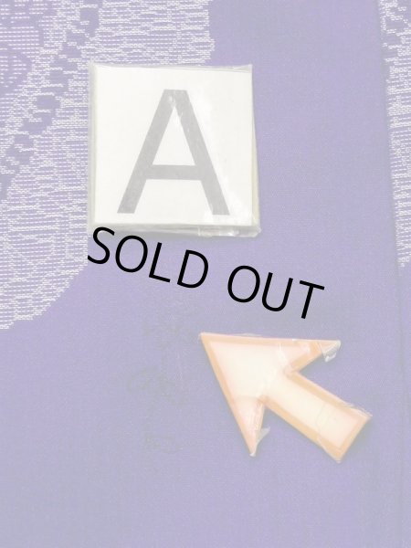 Photo14: N0123D Antique Japanese women Vivid Bluish Purple ORI woven / Silk. Flower,   (Grade C) (14)