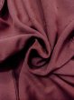 Photo10: N0124A Vintage Japanese women   Dark Red IROMUJI plain colored / Silk.    (Grade B) (10)