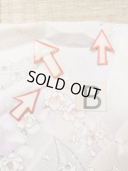 Photo15: N0124D Used Japanese women Pale Light Purple KOMON dyed / Silk. Flower,   (Grade C) (15)