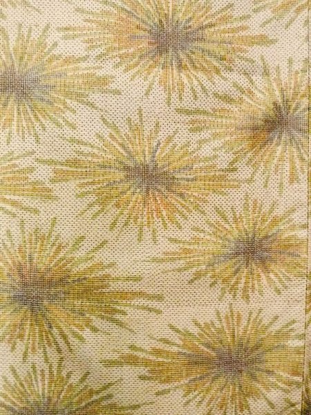 Photo4: N0130A Vintage Japanese women Pale Grayish Green HITOE unlined / Silk. Flower,   (Grade C) (4)