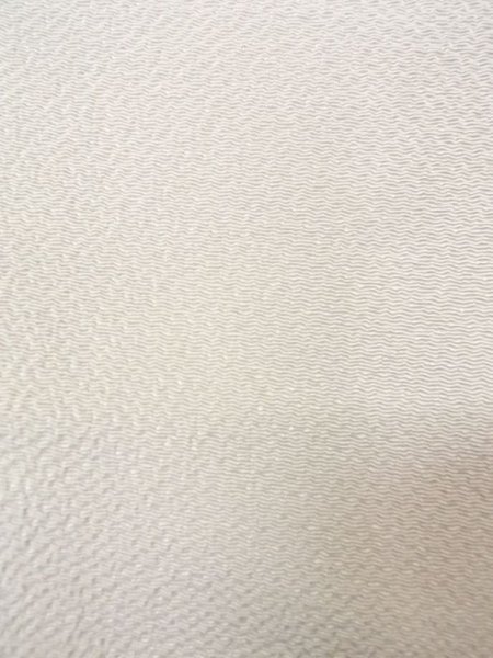 Photo6: N0130K Vintage Japanese women Pale Greenish Gray IROMUJI plain colored / Silk.    (Grade B) (6)