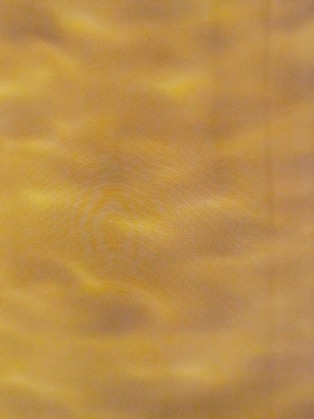 Photo5: N0130O Vintage Japanese women   Brown KOMON dyed / Silk. Gradation   (Grade C) (5)