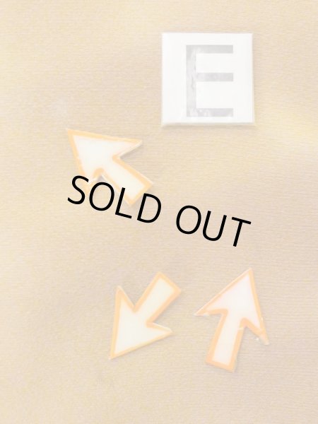 Photo17: N0130O Vintage Japanese women   Brown KOMON dyed / Silk. Gradation   (Grade C) (17)