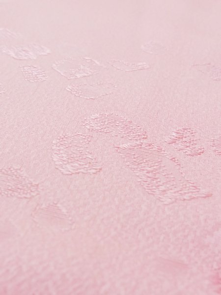 Photo7: N0130R Vintage Japanese women   Pink IROMUJI plain colored / Silk. Gradation   (Grade C) (7)