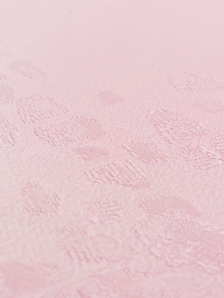 Photo8: N0130R Vintage Japanese women   Pink IROMUJI plain colored / Silk. Gradation   (Grade C) (8)