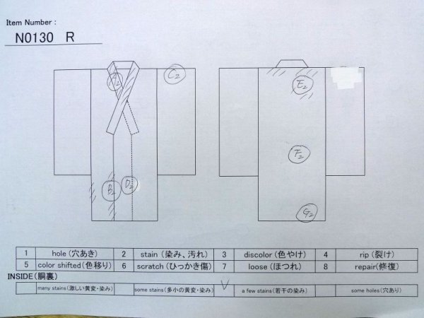 Photo11: N0130R Vintage Japanese women   Pink IROMUJI plain colored / Silk. Gradation   (Grade C) (11)