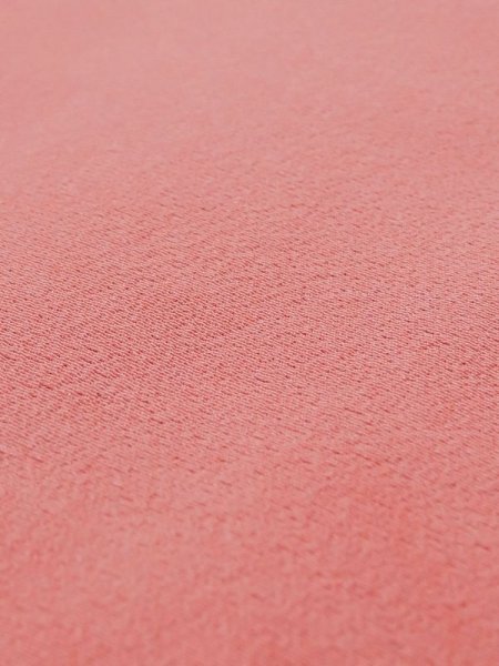 Photo7: N0130S Vintage Japanese women Vivid Grayish Pink IROMUJI plain colored / Silk.    (Grade C) (7)