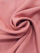 Photo10: N0130S Vintage Japanese women Vivid Grayish Pink IROMUJI plain colored / Silk.    (Grade C) (10)