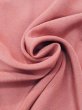 Photo10: N0130S Vintage Japanese women Vivid Grayish Pink IROMUJI plain colored / Silk.    (Grade C) (10)