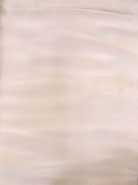 Photo3: N0130U Used Japanese women Pale Grayish Wisteria KOMON dyed / Synthetic. Gradation   (Grade C) (3)