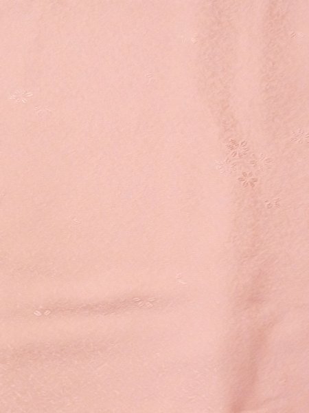 Photo4: N0130W Vintage Japanese women Pale Grayish Pink IROMUJI plain colored / Silk.    (Grade C) (4)