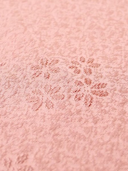 Photo8: N0130W Vintage Japanese women Pale Grayish Pink IROMUJI plain colored / Silk.    (Grade C) (8)