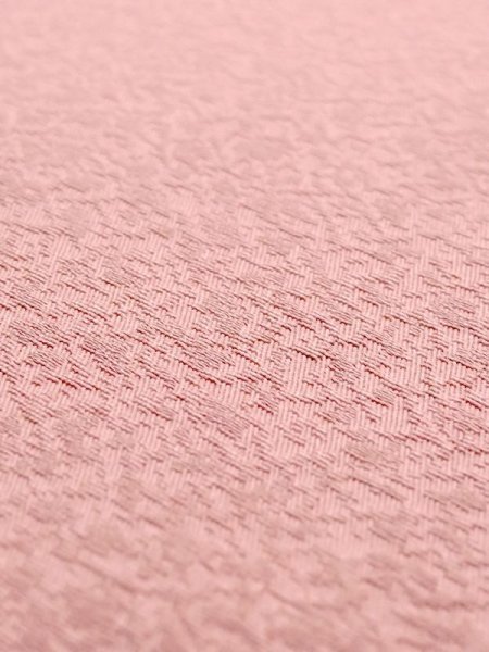 Photo9: N0130W Vintage Japanese women Pale Grayish Pink IROMUJI plain colored / Silk.    (Grade C) (9)