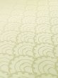 Photo8: N0130X Vintage Japanese women Pale Light Green IROMUJI plain colored / Synthetic. Gradation   (Grade C) (8)