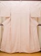 Photo1: N0130Z Vintage Japanese women Pale Light Pink IROMUJI plain colored / Silk.    (Grade C) (1)