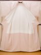 Photo2: N0130Z Vintage Japanese women Pale Light Pink IROMUJI plain colored / Silk.    (Grade C) (2)