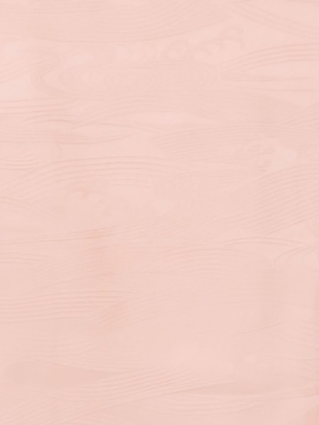 Photo4: N0130Z Vintage Japanese women Pale Light Pink IROMUJI plain colored / Silk.    (Grade C) (4)