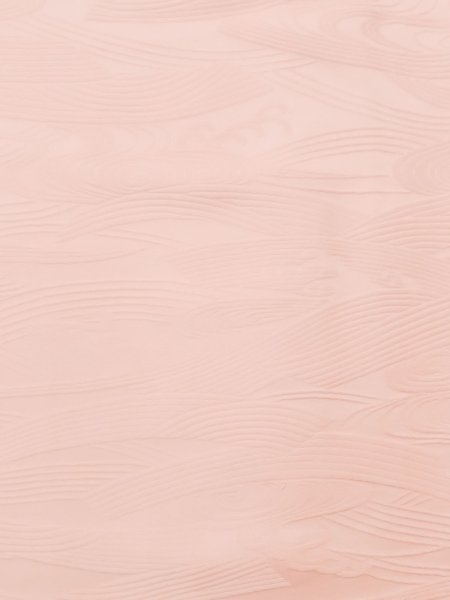 Photo5: N0130Z Vintage Japanese women Pale Light Pink IROMUJI plain colored / Silk.    (Grade C) (5)