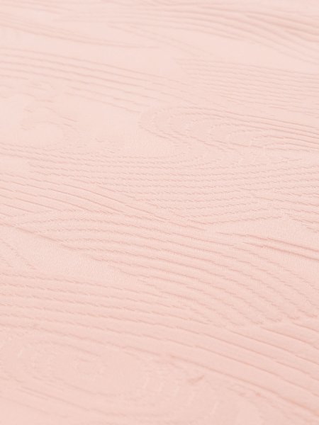 Photo8: N0130Z Vintage Japanese women Pale Light Pink IROMUJI plain colored / Silk.    (Grade C) (8)