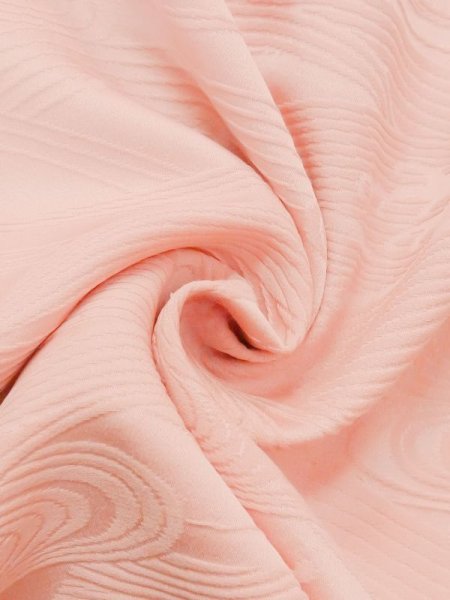 Photo10: N0130Z Vintage Japanese women Pale Light Pink IROMUJI plain colored / Silk.    (Grade C) (10)