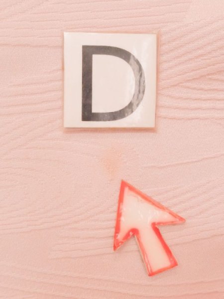 Photo16: N0130Z Vintage Japanese women Pale Light Pink IROMUJI plain colored / Silk.    (Grade C) (16)