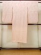 Photo2: N0131C Antique Japanese women Pale  Pink Kids / Silk. TACHIBANA orange, Nagajuban for Kids. It is padded with cotton at hem.  (Grade C) (2)