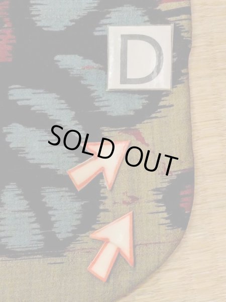 Photo16: N0209D Antique Japanese women  Dark Dark Red HAORI short jacket / Silk. KIRI paulownia,   (Grade D) (16)