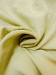 Photo11: N0209J Vintage Japanese women Pale Grayish Yellowish Green HAORI short jacket / Silk. Bamboo leaf,   (Grade C) (11)