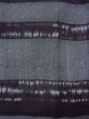 Photo4: N0209N Vintage Japanese women   Black HAORI short jacket / Silk. Dot,   (Grade D) (4)