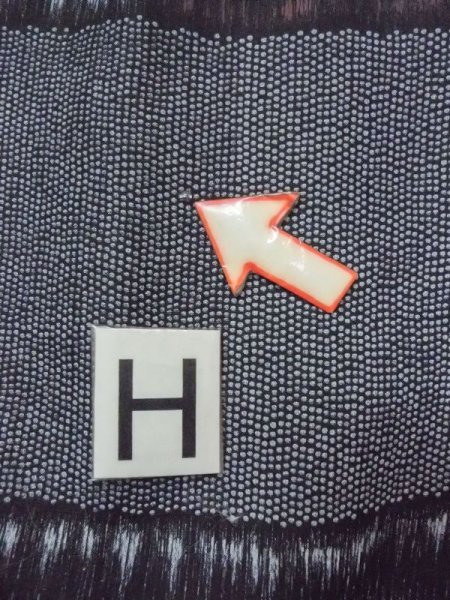 Photo21: N0209N Vintage Japanese women   Black HAORI short jacket / Silk. Dot,   (Grade D) (21)