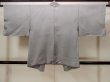 Photo2: Mint N0209P Vintage Japanese women   Gray HAORI short jacket / Silk. Abstract pattern   (Grade A) (2)