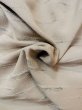 Photo12: N0209R Vintage Japanese women  Grayish Olive HAORI short jacket / Silk. Abstract pattern   (Grade C) (12)