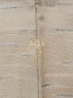 Photo13: N0209R Vintage Japanese women  Grayish Olive HAORI short jacket / Silk. Abstract pattern   (Grade C) (13)