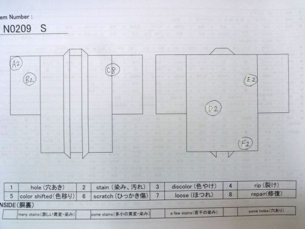 Photo13: N0209S Vintage Japanese women   Black HAORI short jacket / Silk. Abstract pattern   (Grade B) (13)