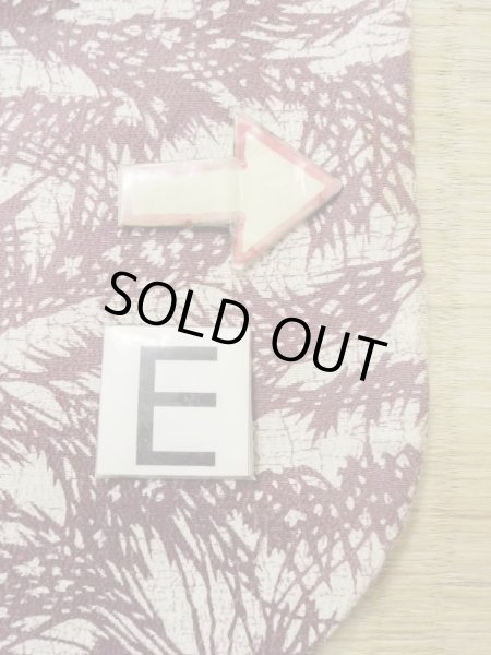 Photo18: N0210A Vintage Japanese women   Off White HAORI short jacket / Silk. Leaf,   (Grade C) (18)