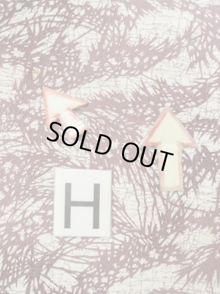 Photo21: N0210A Vintage Japanese women   Off White HAORI short jacket / Silk. Leaf,   (Grade C) (21)