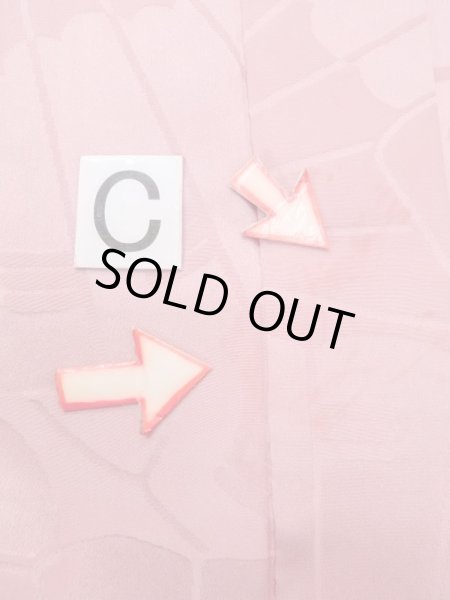 Photo16: N0210D Antique Japanese women  Shiny Pink HAORI short jacket / Silk. UME plum bloom,   (Grade B) (16)