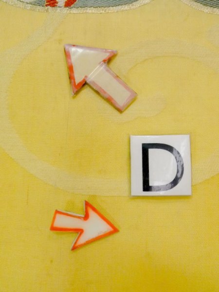 Photo10: N0216B Vintage Japanese Kimono  Shiny Yellow NAGOYA OBI sash Peony Silk. (Grade C) (10)