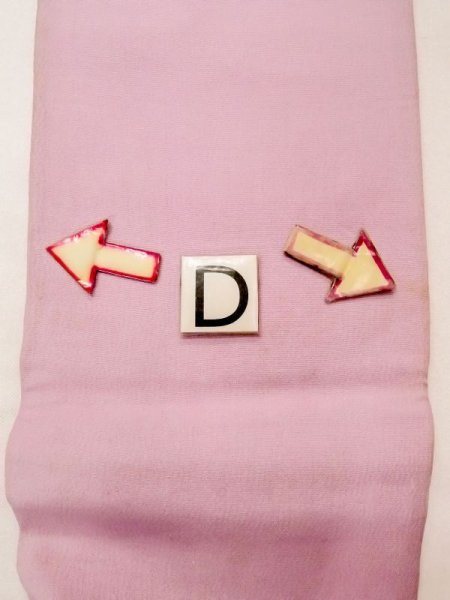 Photo10: N0216L Vintage Japanese Kimono  Pale Pink NAGOYA OBI sash Flower Silk. (Grade C) (10)