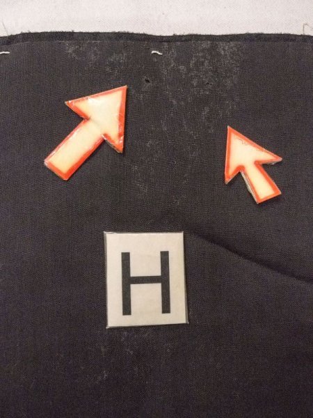 Photo14: N0216O Vintage Japanese Kimono   Black NAGOYA OBI sash Bamboo leaf Silk. (Grade C) (14)