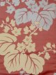 Photo2: N0216W Vintage Japanese Kimono Pale Grayish Red NAGOYA OBI sash KIRI paulownia Silk. (Grade C) (2)