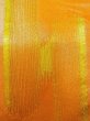 Photo9: N0227J Vintage Japanese Kimono  Shiny Orange FUKURO OBI sash Phoenix Silk. (Grade B) (9)