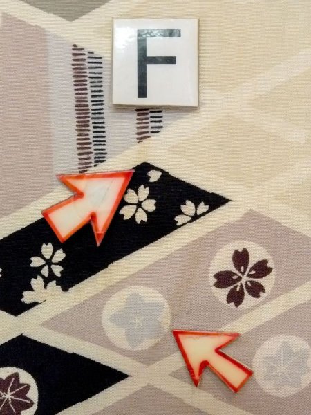 Photo15: N0227R Vintage Japanese Kimono   Ivory NAGOYA OBI sash UME plum bloom Synthetic. (Grade D) (15)