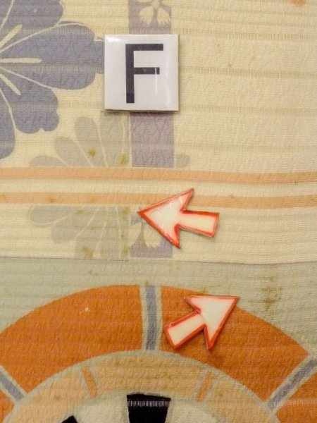 Photo17: N0227Z Vintage Japanese Kimono   Ivory FUKURO OBI sash Stream Silk. (Grade D) (17)