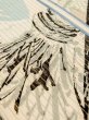 Photo6: N0228B Vintage Japanese Kimono   Ivory FUKURO OBI sash Flower Silk. (Grade C) (6)