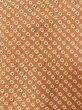 Photo6: N0305A Vintage Japanese women   Brown HAORI short jacket / Silk. Dapple pattern   (Grade C) (6)
