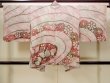 Photo2: Mint N0305H Vintage Japanese women   Multi Color HAORI short jacket / Silk. Flower,   (Grade A) (2)