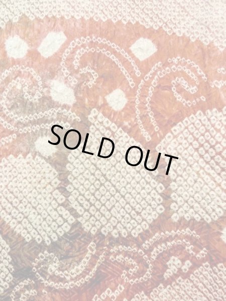 Photo7: Mint N0305H Vintage Japanese women   Multi Color HAORI short jacket / Silk. Flower,   (Grade A) (7)